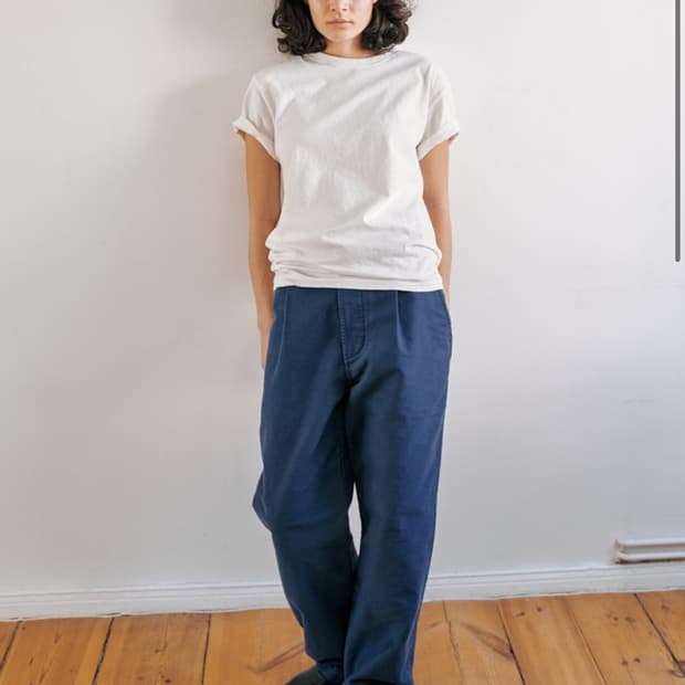 whyte call pants 블루(S)