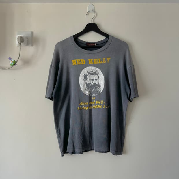 빈티지 90s Ned Kelly 티셔츠