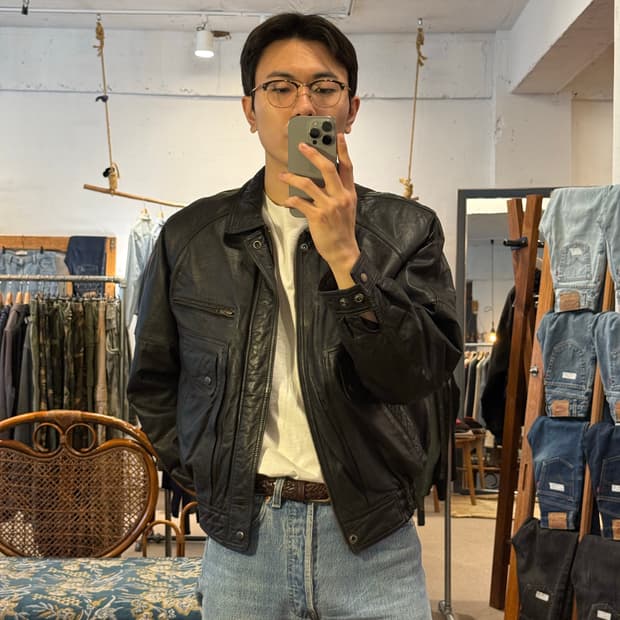 Type A-2 Flight Leather Bomber Jacket