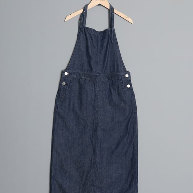 GLACIER Denim Jumper Skirt [44]