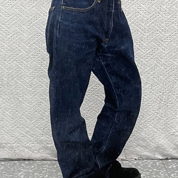 재팬블루진 J401 빈티지 캐주얼 와이드 데님팬츠 34인치 C07634