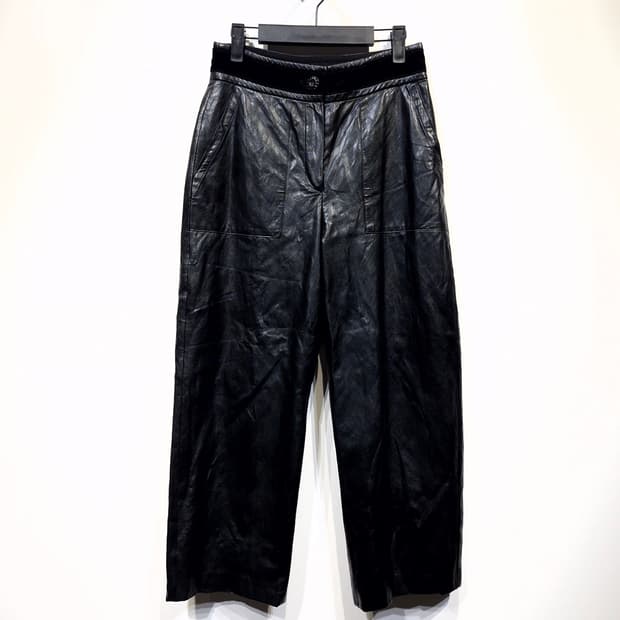 TIME 한섬 타임 레더 팬츠