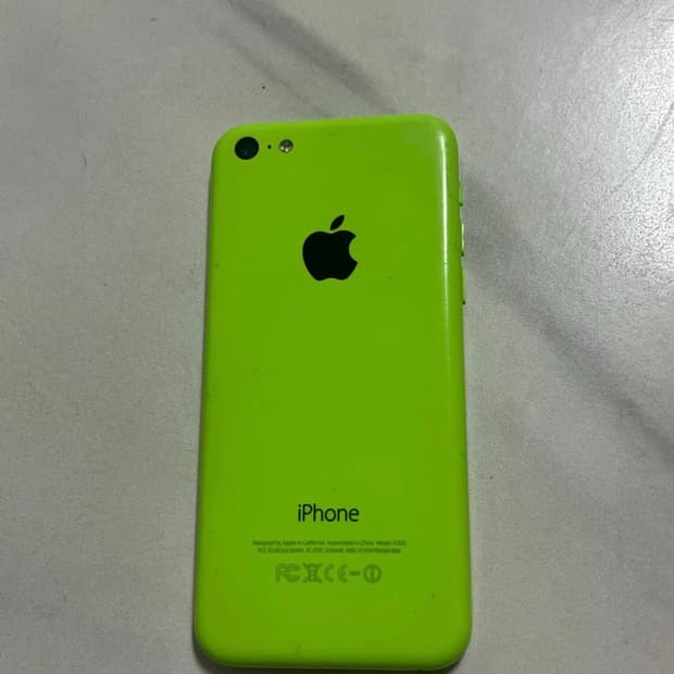 아이폰5c 그린 
