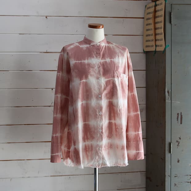 ZARA 타이다이 라운드 셔츠 (여성용 M)