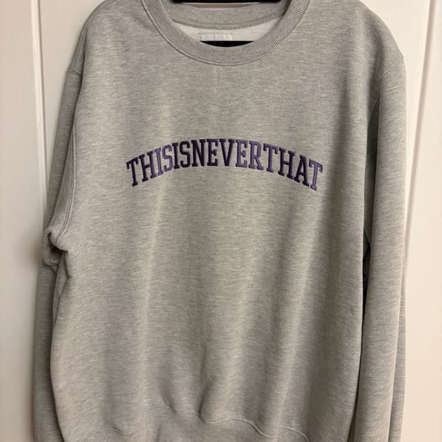 디스이즈네버댓 맨투맨 L