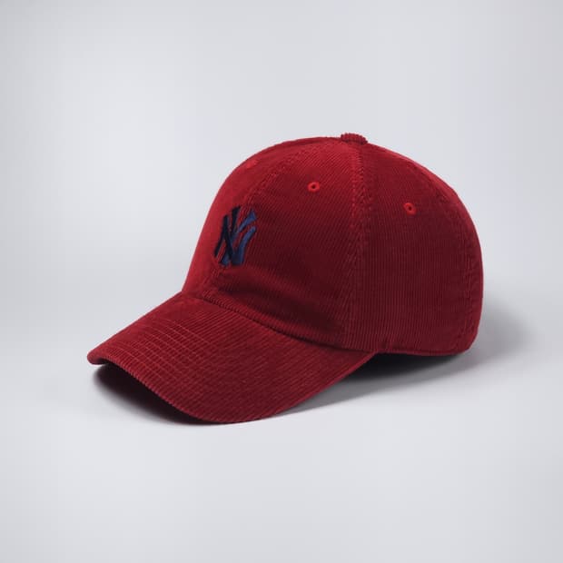 아메리칸니들 X MLB 뉴욕 양키스 코듀로이 볼캡 모자