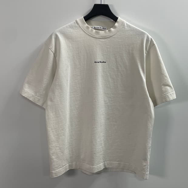 아크네 스튜디오 미드로고 반팔티 (on.667) 