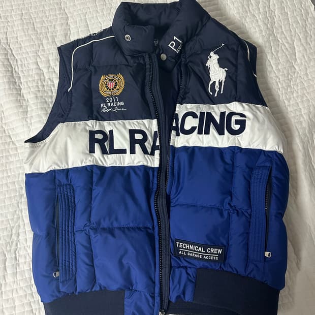 폴로 랄프로렌 빅포닝 조끼 패딩 L