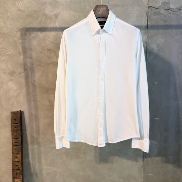 마시모두티 pk 패브릭 셔츠 슬림100
