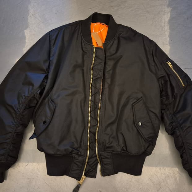 00s 알파인더스트리 MA-1 자켓