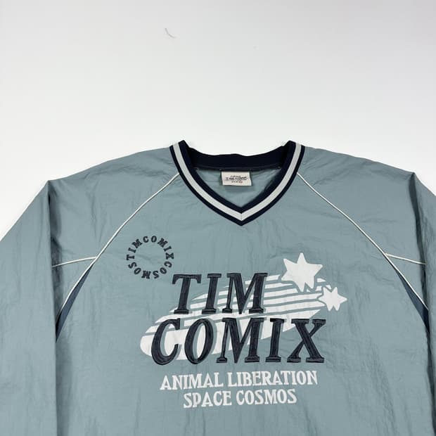 VTG 빈티지 서핑 프린팅 바람막이 웜업 (XL)