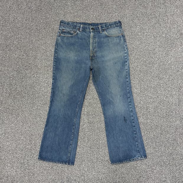 70s 빈티지 리바이스 517 66 후기 허리45.5cm