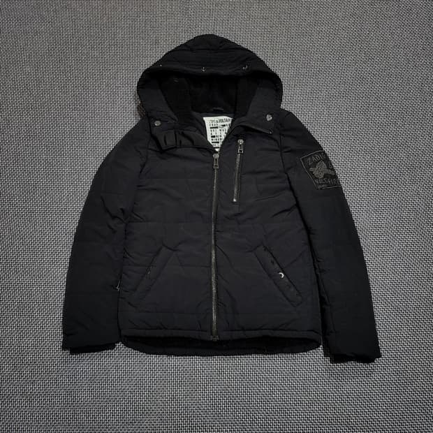 (여성) 쟈딕앤볼테르 사이드 로고 패딩 블랙 (XS)