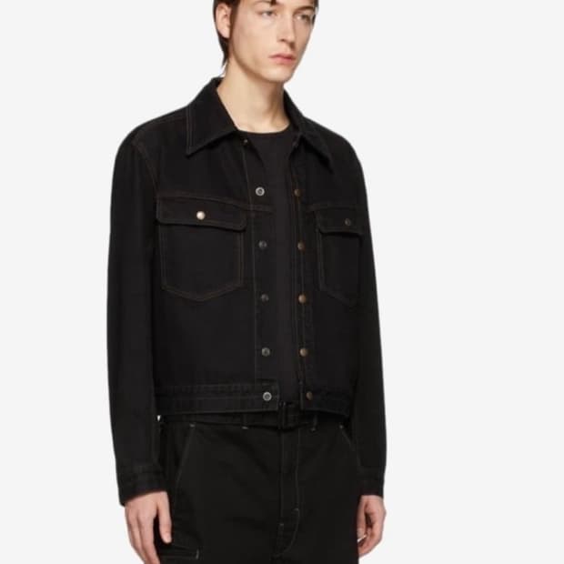 Lemaire 르메르 20ss 데님 트러커 자켓 48