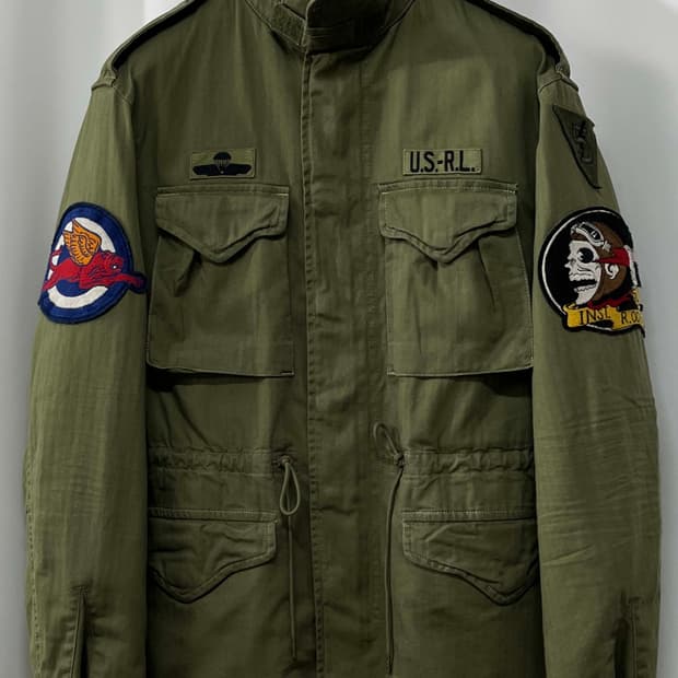 폴로 랄프로렌 M-65 플라잉타이거 밀스펙 파라트루퍼 필드자켓