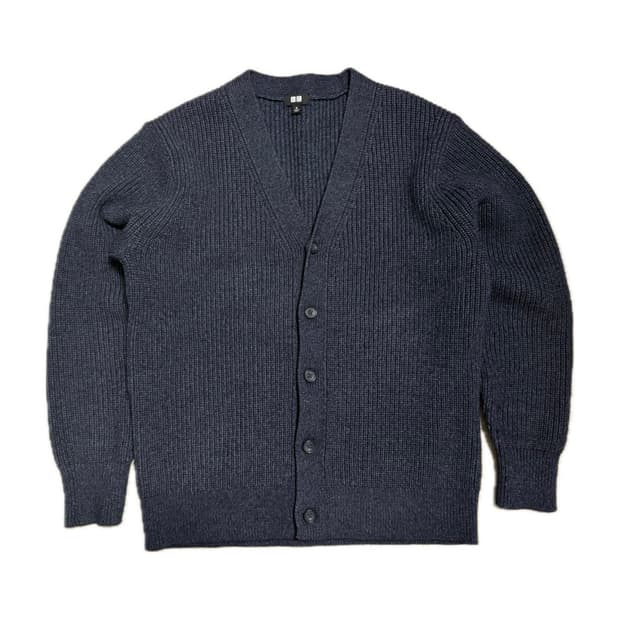 유니클로 니트 가디건