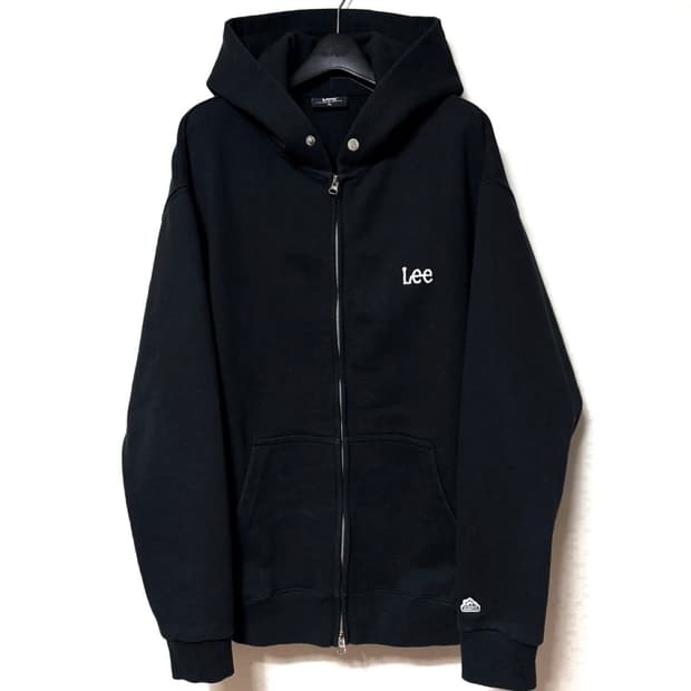 🖤Lee 스몰로고 블랙 후드집업🖤