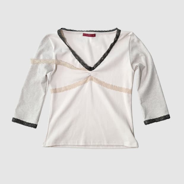 [새상품] 인앤양인하모니 레이스탑 핑크