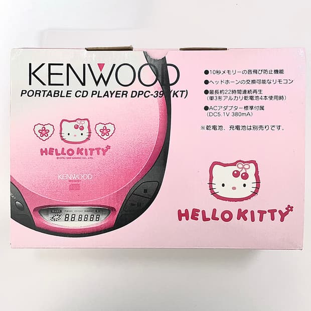 [미사용풀박스] KENWOOD 켄우드 키티 CD 플레이어