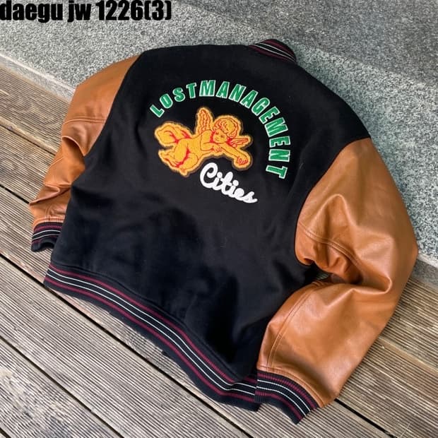 Lmc 바시티 자켓