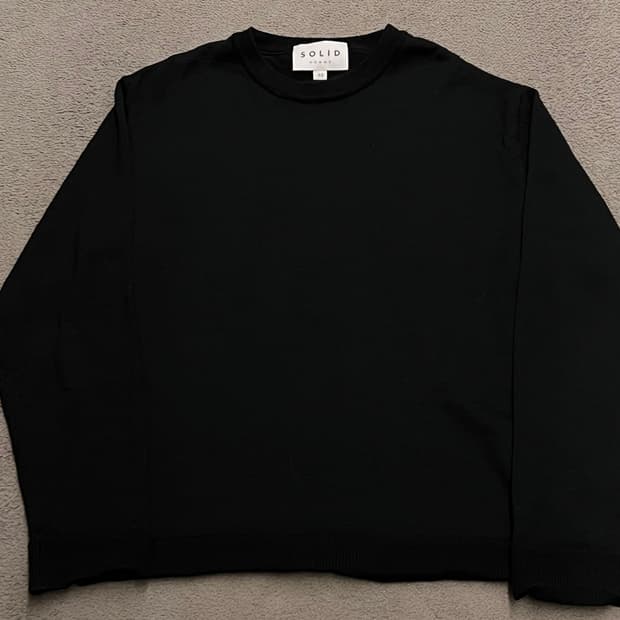 솔리드옴므 니트 처분 