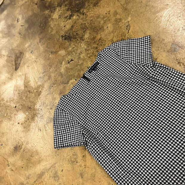 [정품/8] 브룩스 브라더스 깅엄체크 반팔 블라우스 b19