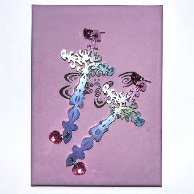 EMMA PRYDE CROSS EARRINGS