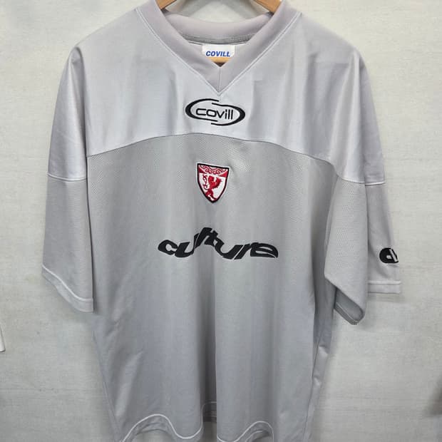 빈티지 코빌 투톤 럭비 져지 반팔 xxl