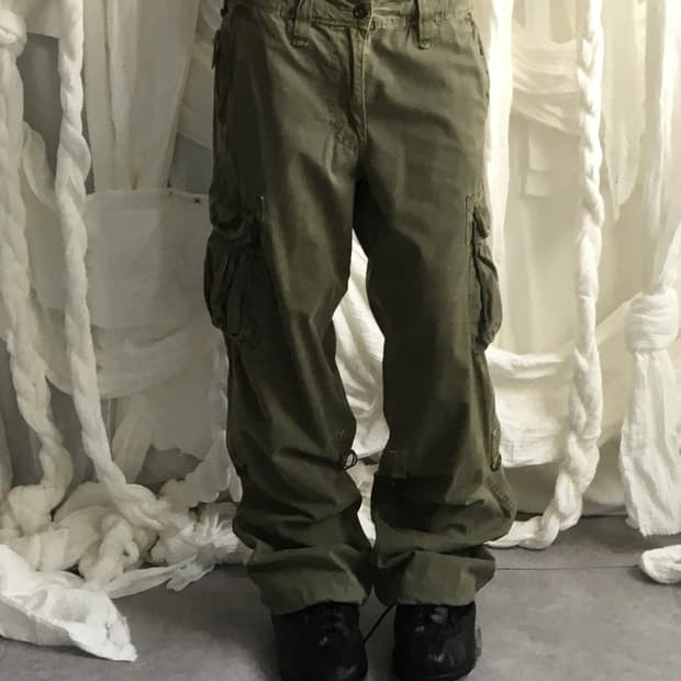 khaki cargo pants