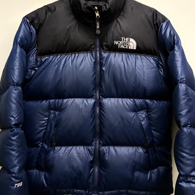 (S/97)노스페이스 1996 골드윈 레트로 눕시 패딩 700 네이비