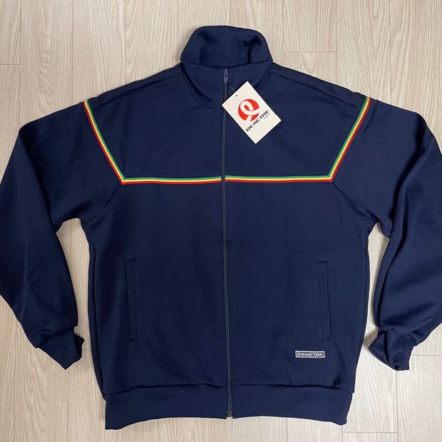 데메트레 USA 90s 올드 트랙탑 져지 자켓 Demetre USA