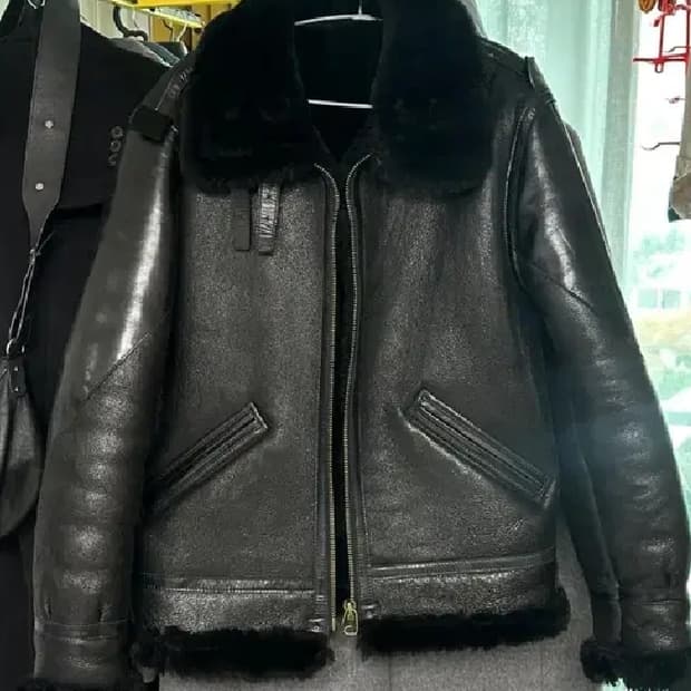 말가죽 보강 무스탕 무톤 자켓 xxl 역시즌