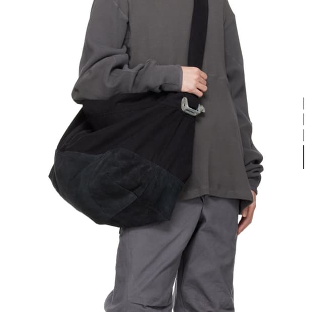 브라이언 지메네즈 그레이 패널 스웨트셔츠