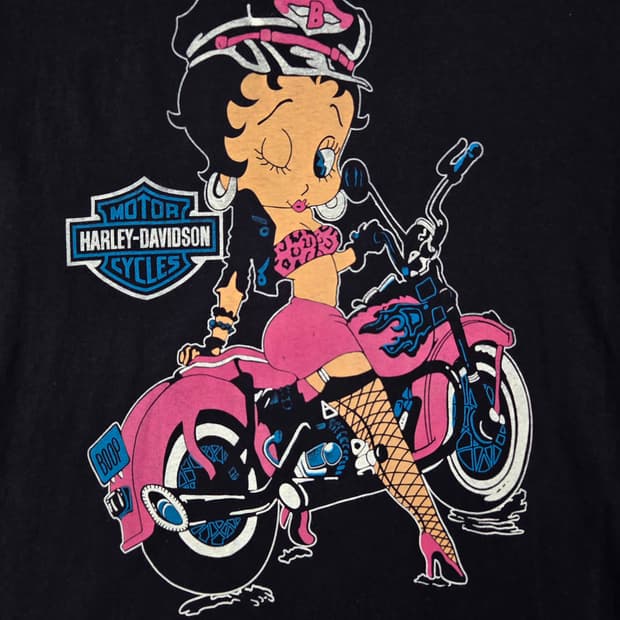 할리데이비슨 X 베티붑 반팔티