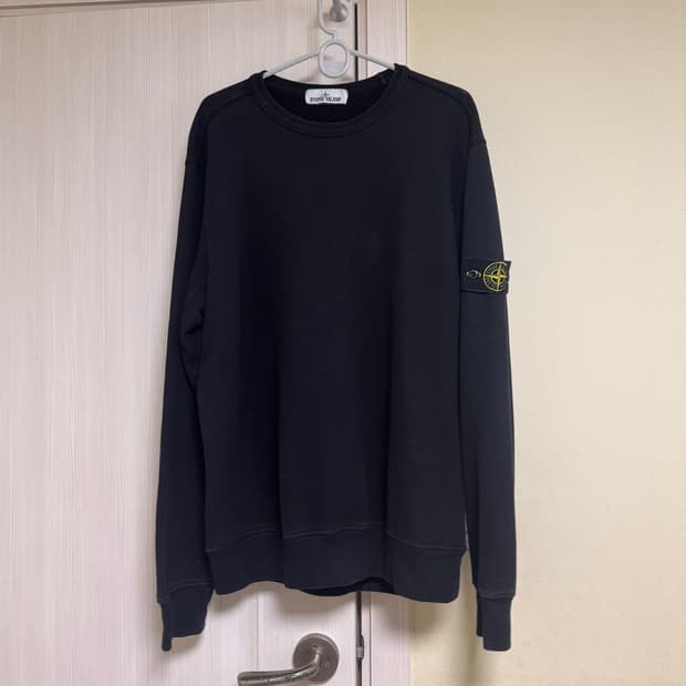 스톤아일랜드 맨투맨 블랙 xl