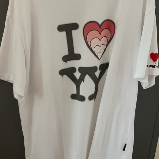 오픈 와이와이 티셔츠 I LOVE YY BOX TEE WHITE