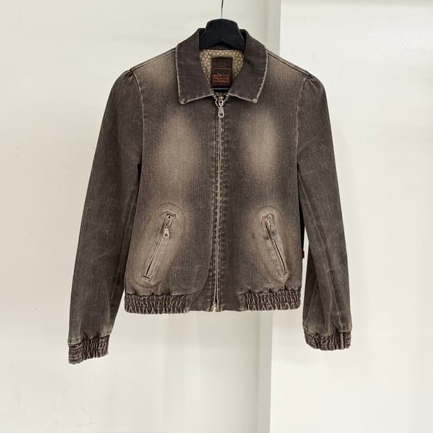 마리떼 프랑소와 저버 브라운 데님 자켓