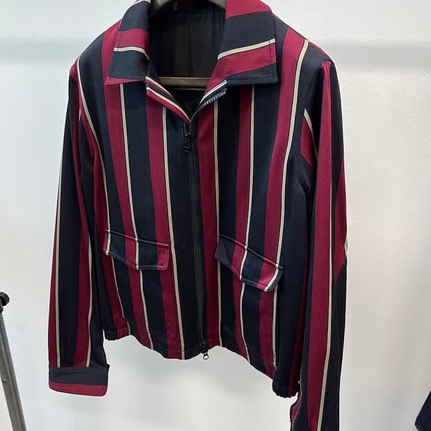 105) 아미 스트라이프 카라자켓 