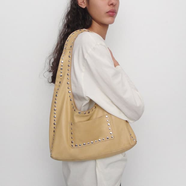 기마구아스 프랑카 레더 숄더백