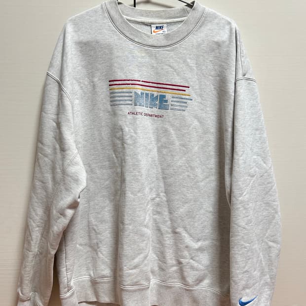 나이키 맨투맨 회색 XL