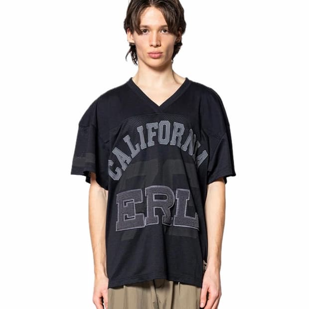 [M,L,XL]이알엘 ERL 26ss 캘리포니아 매쉬 풋볼 티
