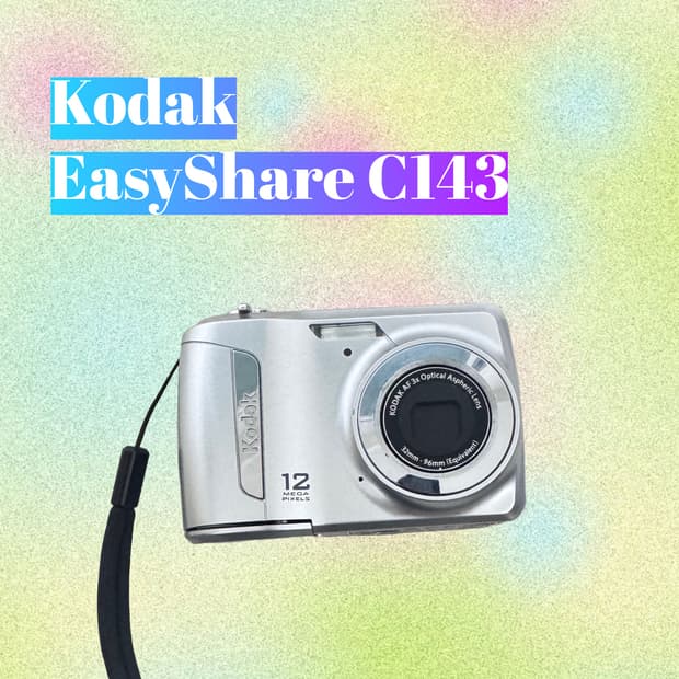 키키디카❤️) 코닥 이지쉐어 c143 실버