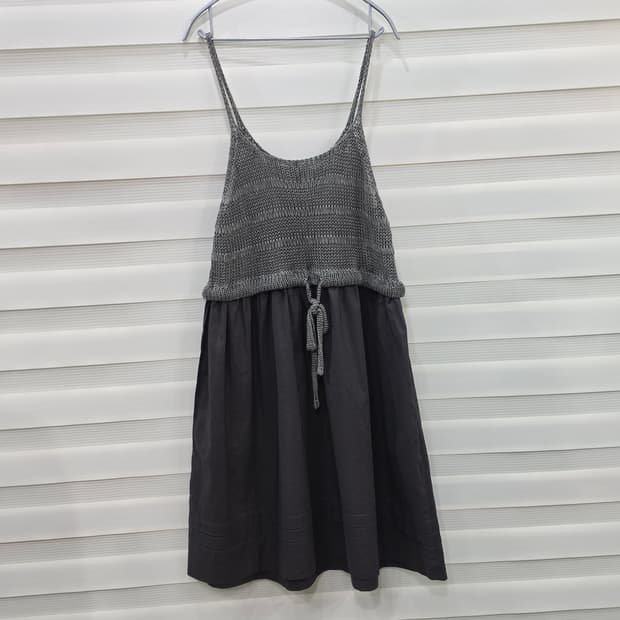 일본 TANG 린넨 니트 원피스- 우먼프리