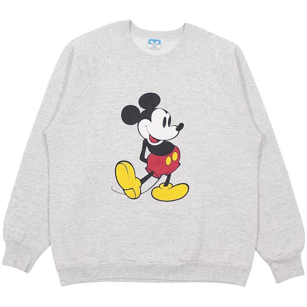 1980s USA 디즈니 미키마우스 스웻셔츠 맨투맨 빈티지 미국제