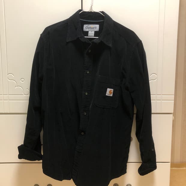 칼하트 셔츠 블랙컬러