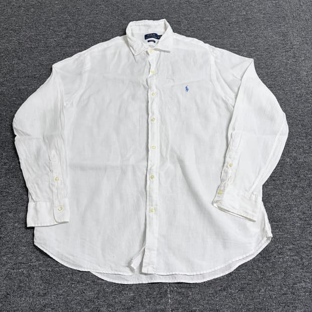 폴로 랄프로렌 커스텀핏 린넨 셔츠