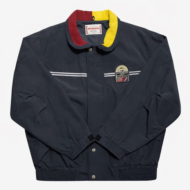 JPN 90s 일본 빈티지 맥그리거 블루종 드리즐러 윈드브레이커 필드자켓