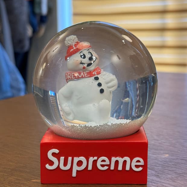 [OS] 슈프림 스노우맨 스노우글로브 레드