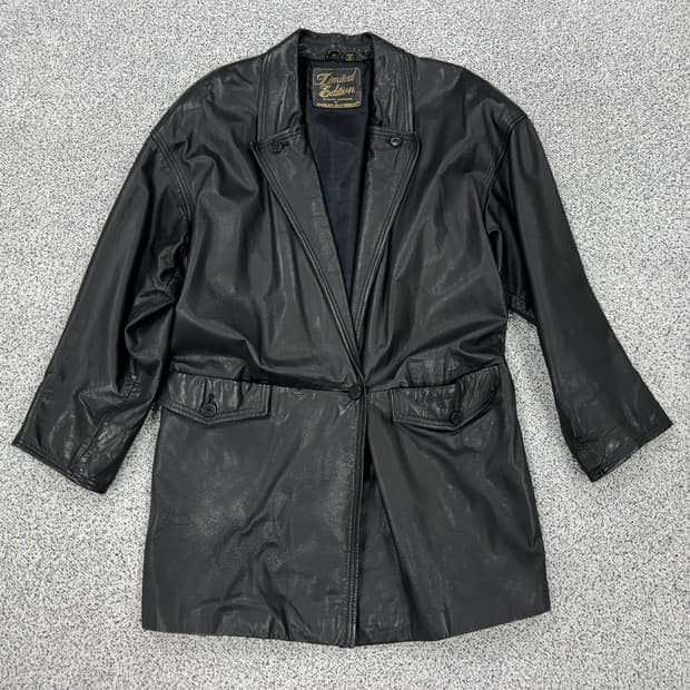 할리데이비슨 90s 레더 코트