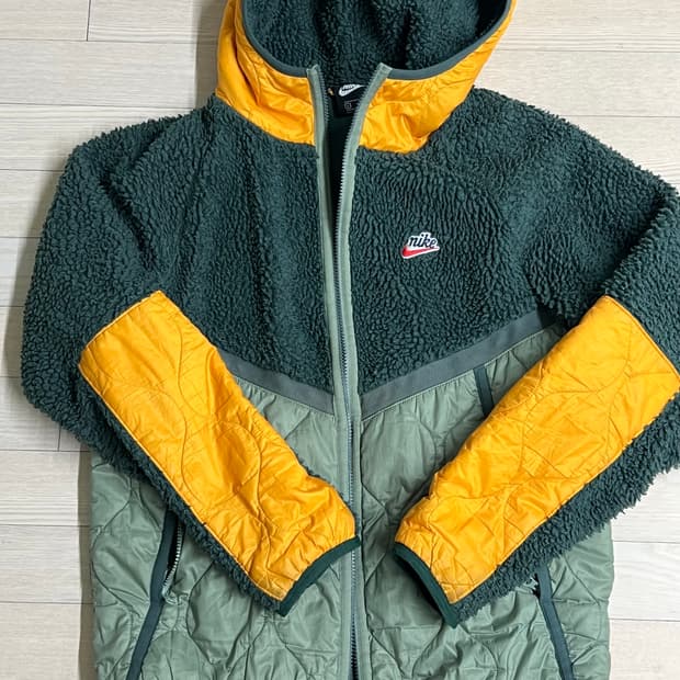 나이키 쉐르파 경량 뽀글이 후리스패딩 L